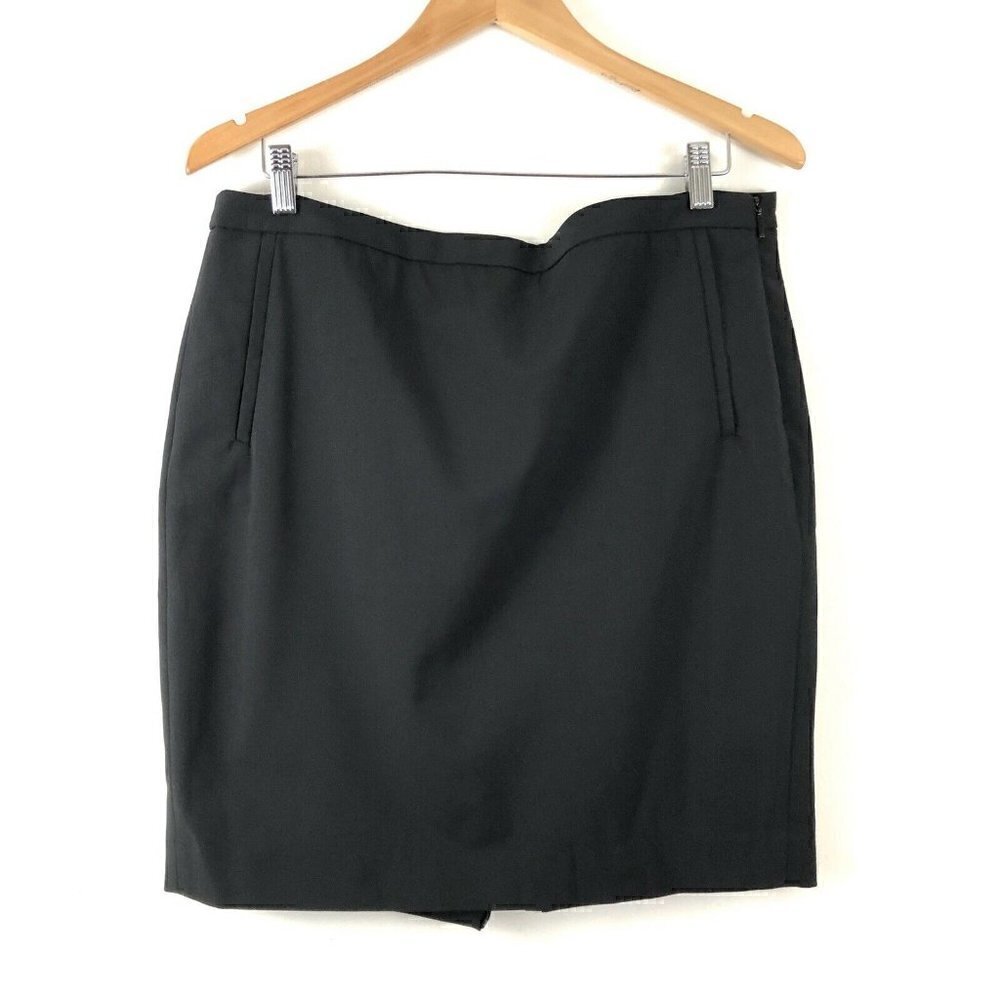 Armani Exchange A|X Black Skirt Wool Blend 14